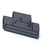 End plate formulti-tier terminal blocks 1mm² push-in plusmodels XW5E-P1.5-1.1-2 669973 miniature