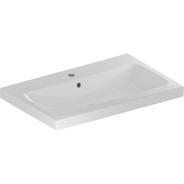 Geberit iCon Light hand rinse basin 750 x 480 mm, white porcelain 501.835.00.1