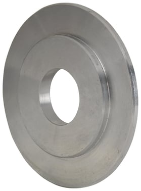Aluminium flange 76,2 for convulute wheels 34214174
