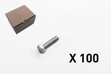 100 Hex cap screw, fully threaded 2009-1040Q1 2009-1040Q1