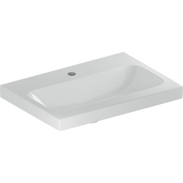 Geberit iCon Light hand rinse basin 600 x 420 mm, white porcelain KeraTect 501.841.00.6