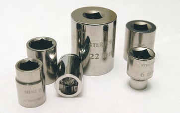 Rustfri top 3/8" 4-KT, 6.0 mm  Steritool 4610520SS
