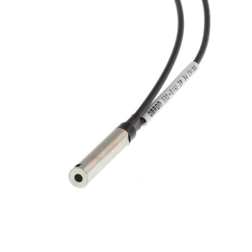 Fiberoptisk sensor, diffuse, 6mm diameter, lange side view, 2m kabel (kræver E3xforstærker) E32-D14L 2M 182524