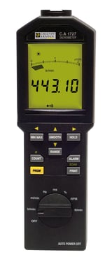 CA 1727 Tachometer med USB og SW 5706445291670