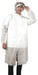 Labcoat with velcro white size L-2XL