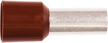 Pre-insulated end terminal A25-22ET, 25mm² L22, Brown 7287-008800