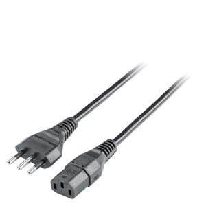 SIMATIC HMI-kabel til ikke-varmeapparat 180 °, 110/230 V DC til Italien 6ES7900-0EA00-0XA0