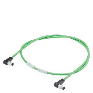 SIMATIC ET 200AL buskabel PUR-kabel, vinklet, 5,0 m til ET-forbindelse 6ES7194-2MH50-0AB0