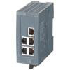 SCALANCE XB005G industriel Ethernet-switch til ikke-styring til 10/100/1000 Mbit / s til opsætning af små stjerne- og linjetopologier LED-diagnostik, IP20, 24 6GK5005-0GA10-1AB2