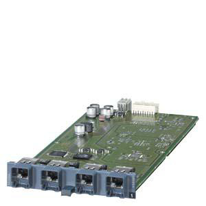 Mediemodul MM992-4CUC, 4x 1000 Mbps RJ45, med sikringskrave 6GK5992-4GA00-8AA0
