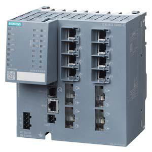 SCALANCE XM408-4C styret modulær IE-switch 8x 10/100/1000 Mbit / s RJ45 4x 100/1000 Mbit / s ST- / SC- Tilslutbar som kombiporte i alt 8 porte kan b 6GK5408-4GQ00-2AM2