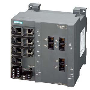 SCALANCE X307-3LD, managed plus IE-switch, 3x 1000 Mbit / s SM SC 7x 10/100 Mbit / s RJ45-porte, LED-diagnostik, fejlsignalkontakt med Select / set 6GK5307-3BM10-2AA3