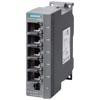 SCALANCE X005EEC, IE entry Level switch unmanaged 5x 10/100 Mbit / s RJ45 porte, LED diagnostik, IP30, 24 V DC strømforsyning, PROFINET-kompatibel securin 6GK5005-0BA10-1CA3
