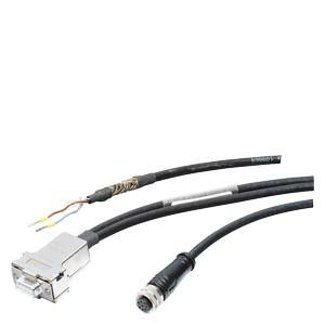 RS232-tilslutningskabler (Y-kabel) færdigmonteret, mellem læser og pc (RS232), 5 m 6GT2891-4KH50-0AX0