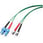 Fiberoptisk singlemode ledning SC / ST, 9/125, 1x SC duplex & 1xST stik, 1 m 6XV1843-5FH10-0CB0 miniature