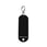 Key tag in plastic w/S-type keyring (50 pcs) BLACK 20327110 miniature