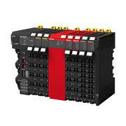 1xSSI encoder Input, EIA standard RS-422-A, 32 bitsmAxdata længde, skrueløse Påtryksstik, 12 mm bred NX-ECS112 375648