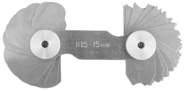 Radius gauge 7,5-15,0 mm 10591150