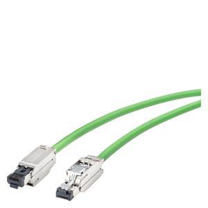 IE-kabel 4 x 2, 2 x IE FC RJ45-stik 180 4 x 2, Cat 6a, IP20, 3 m 6XV1878-5BH30