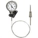 Gas thermometer stainless for harsh environment