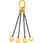 Grade80 4-Part Chain Sling 4meter K84P/4.25/4 miniature