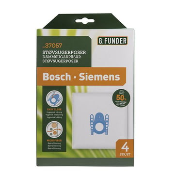G. Funder Støvsugerposer, Bosch-Siemens 4 poser WOAF0002JD01