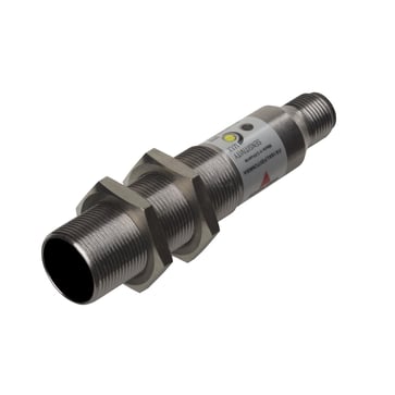Fotoaftaster M18 refleksion IR 3m SCR-relæ NC IP67 20-250VAC fornikl  MS, PA18ALR30TCM6SA PA18ALR30TCM6SA