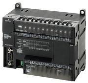 PLC, 24VDC forsyning, 12x24VDC indgange, 8xPNP udgange 0,3A, 8K trin program + 8K-ord datalager, RS-232C port CP1E-N20DT1-D 298937