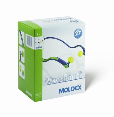 Moldex Waveband 6800 01 ear plug on headband 8 pcs 680001