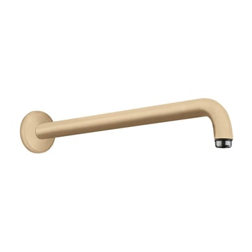 hansgrohe shower arm 389 mm, 1/2", brushed bronze 27413140