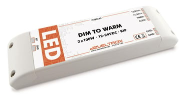 DIM TO WARM 2x100W KIP tryk - 12-24VDC VN20140