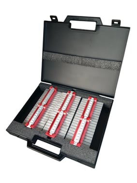 Profile contour gauge set with 5 units and metering rule 10599145