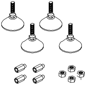 4 alignment screws,compl 0658-0000S
