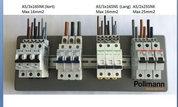 Connection terminal AS/3X16 SNK kort 5230143