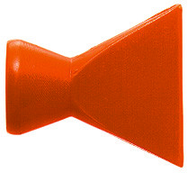 Cool Line Fiskehale dyse - Bredde 27 mm, 1/4" CL02112002