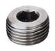 Hexagon socket pipe plug conical thread DIN 906 plain