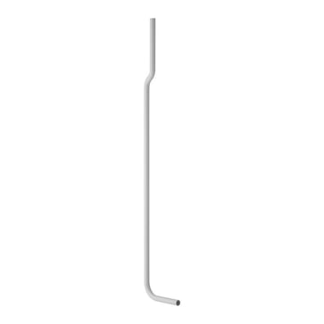Geberit flush bend 90°, 156 x 24 cm, offset: d32mm A6.50cm white alpine 119.504.11.1