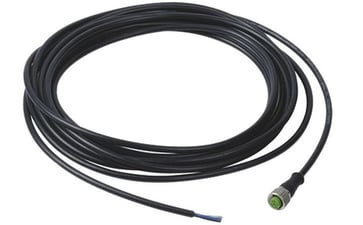 M12-hunstik med 5 m kabel, 5-polet Kompakt 36 Series, Type: 96069305 300-44-958