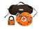 Padlock 37/55 orange with chain and bag 96085 miniature