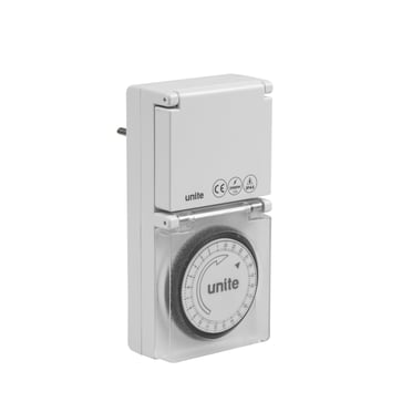 Outdoor timer mechanical white 443146