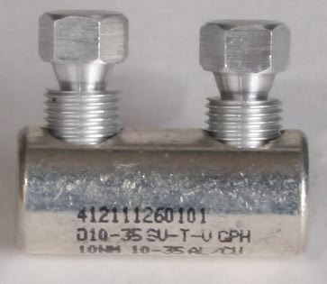Skrueforbinder 1 kV, med skillevæg, type D10-35 SV-T-V-K for 10-35 mm2 G6602-17-01
