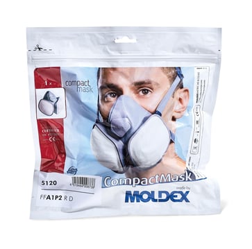 Moldex halvmaske 5120 01 A1P2 R D Compact Mask 512001