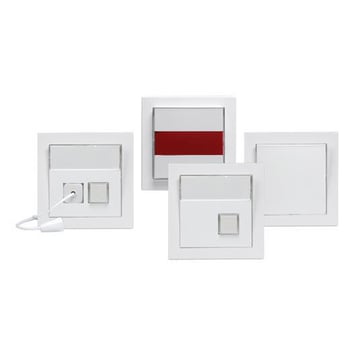 Alarmsæt HANDICAP WC (komplet) 4x1M Hvid 2TKA00001119