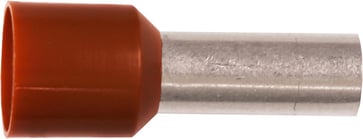 Pre-insulated end terminal A10-18ET, 10mm² L18, Brown 7287-023600