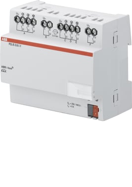 KNX Blæser-/ventilatorkonvektoraktuator, 6A, 2 kanal, MDRC 2CDG110164R0011