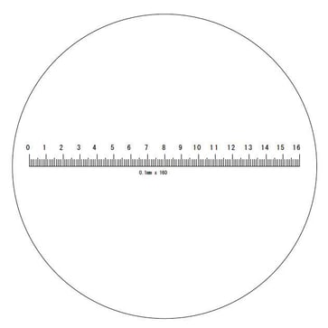 Scale no. 2 for precision scale loupe 7X 15405212