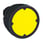 Pushbutton for harsh enviroment, yellow, ZB5AC580 miniature