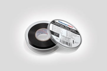 HelaTape Flex 1000+ 19mm x 20m Premium PVC tape Black 710-10602