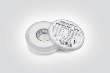 HelaTape Flex 1000+ 19mm x 20m Premium PVC tape Hvid 710-10607