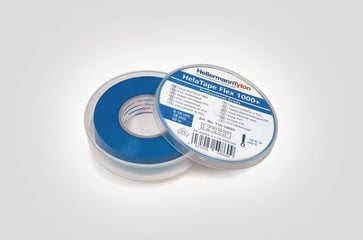 HelaTape Flex 1000+ 19mm x 20m Premium PVC tape Blue 710-10603